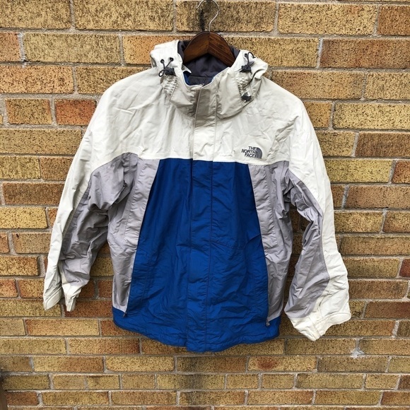 Vintage The North Face Hyvent Jacket small Varsity Blue - Picture 5 of 12